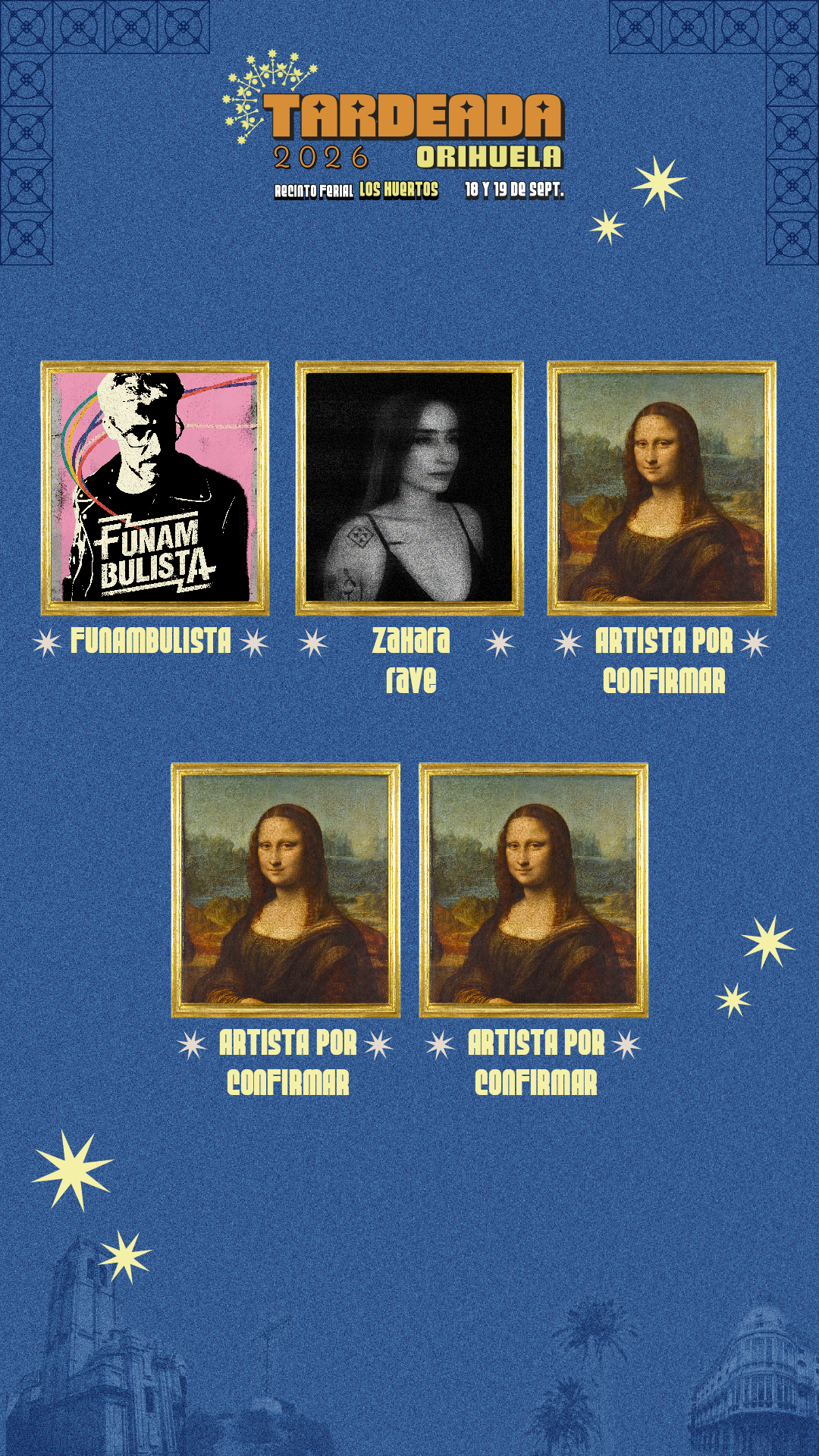 Tardeada Orihuela 2026 móvil